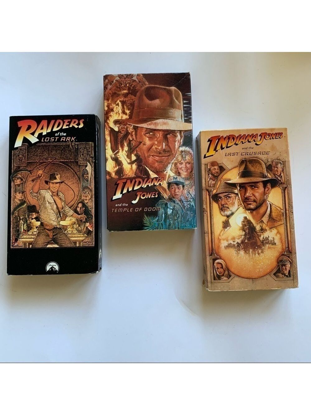 INDIANA JONES 3 originals Raiders of the Lost Ark Temple of Doom  Last Crusade